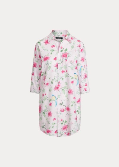 Dámské Košile Ralph Lauren Floral Cotton - 57329-EBGV